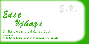 edit ujhazi business card